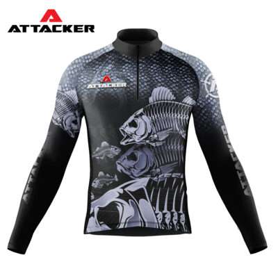 ATTACKER NEW JERSEY SHIRT เสื้อตกปลา(แขนยาว) V.4 ลายปลา