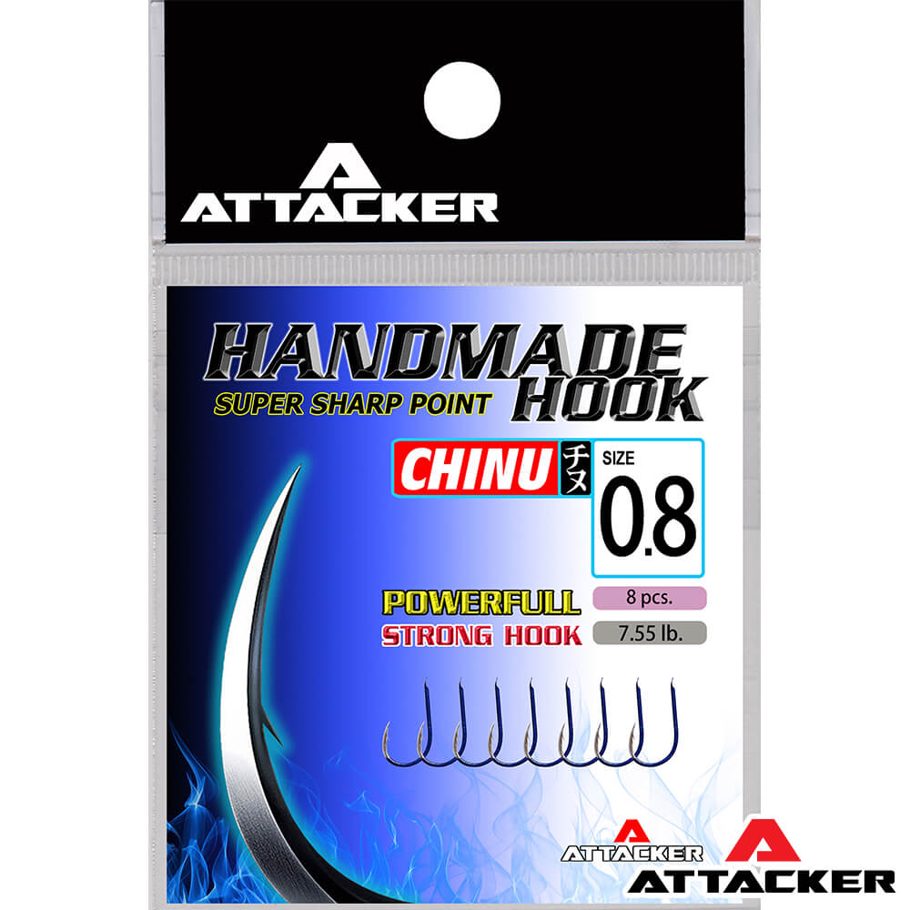 เบ็ดตกปลา Attacker HANDMADE HOOK CHINU