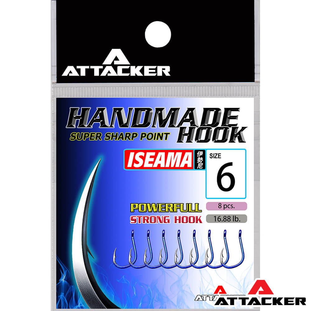 เบ็ดตกปลา Attacker HANDMADE HOOK ISEAMA
