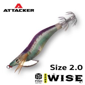 โยกุ้ง ATTACKER “NEON WISE” 3.0 #04-04