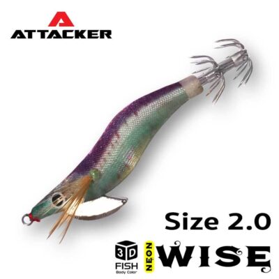 โยกุ้ง ATTACKER “NEON WISE” 3.0 #04-04