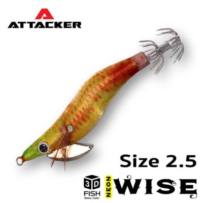 โยกุ้ง ATTACKER “NEON WISE” 2.5 #03-01