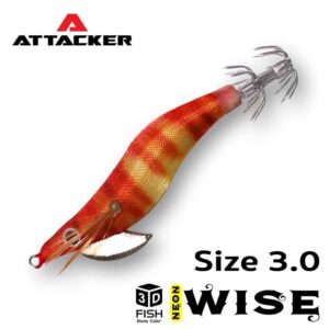 โยกุ้ง ATTACKER “NEON WISE” 3.0 #04-03