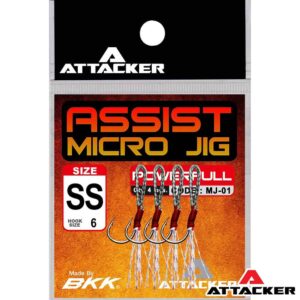 เบ็ดตกปลา เบ็ดจิ๊ก Attacker ASSIST MICRO JIG รุ่น MJ-01