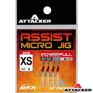 เบ็ดตกปลา เบ็ดจิ๊ก Attacker ASSIST MICRO JIG รุ่น MJ-01