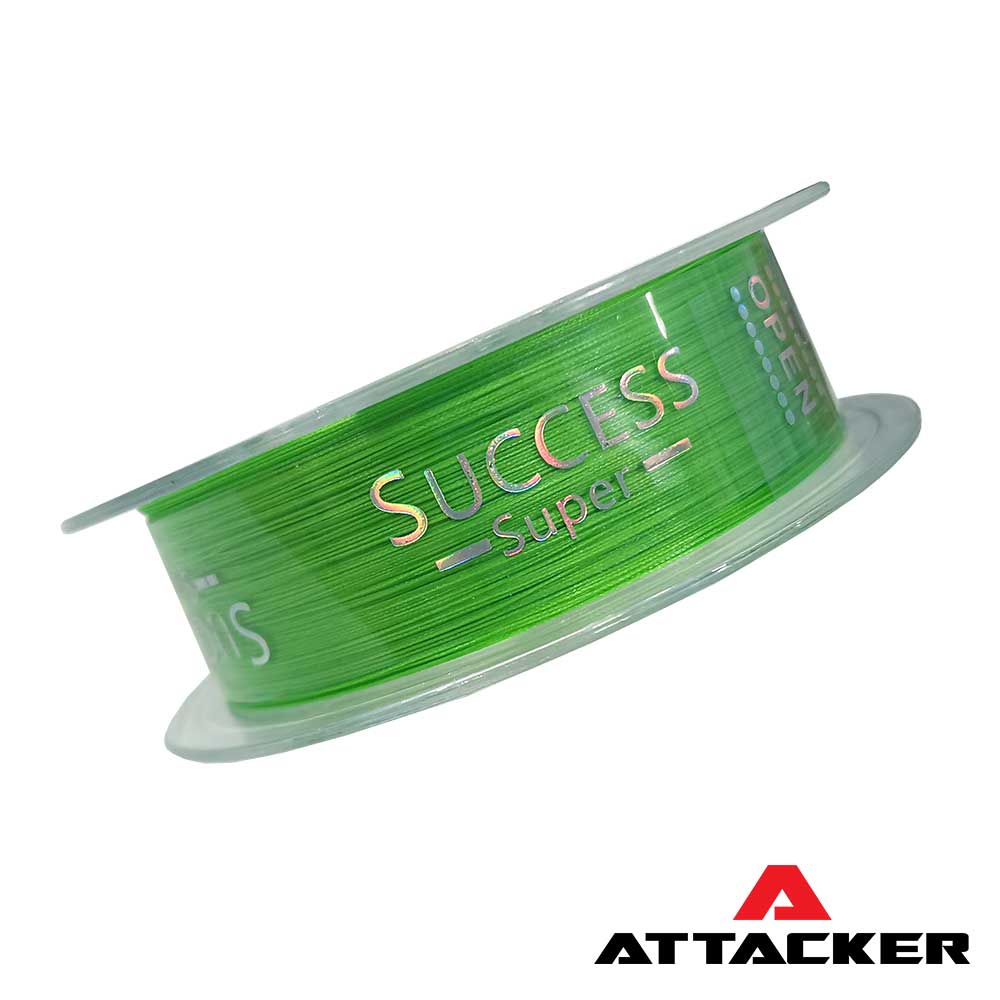 ATTACKER สายพีอีตกปลา Super Braided Line X8-Braided
