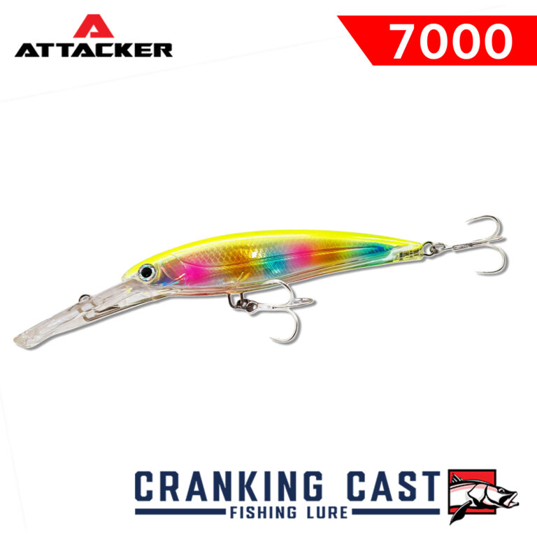 เหยื่อตกปลา ATTACKER CRANK CAST 7000S สีรุ้ง – อุปกรณ์ตกปลาขายปลีก-ส่ง ...