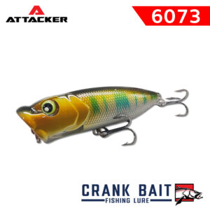 เหยื่อปลอม เหยื่อตกปลา ATTACKER CRANK BAIT Fishing Bait Lure 6073 FLOATING (1)