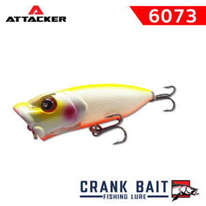 เหยื่อปลอม เหยื่อตกปลา ATTACKER CRANK BAIT Fishing Bait Lure 6073 FLOATING (2)