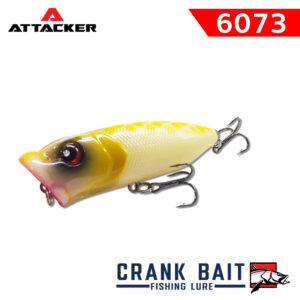 เหยื่อปลอม เหยื่อตกปลา ATTACKER CRANK BAIT Fishing Bait Lure 6073 FLOATING (4)